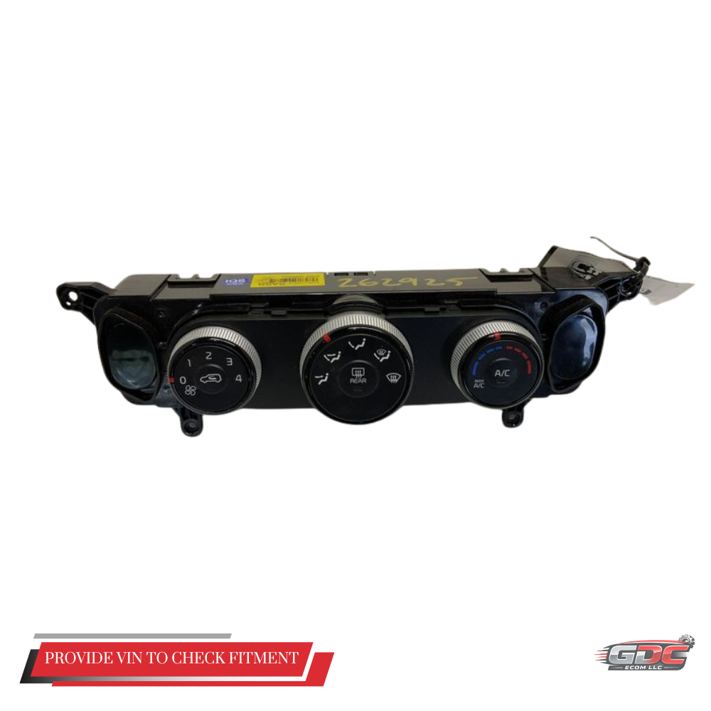 2017–2019 Kia Soul Manual Climate AC Heater Temperature Control OEM — view 1