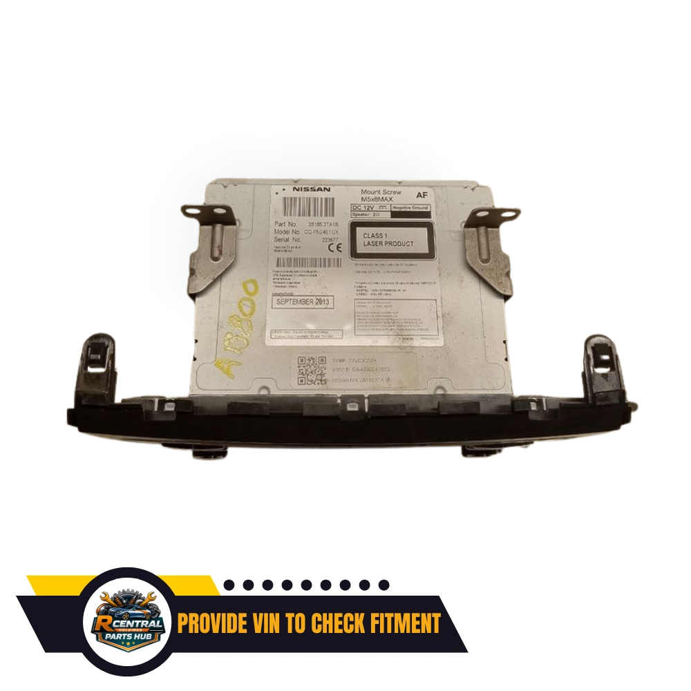 2013–2015 NISSAN ALTIMA SEDAN AM FM CD RADIO RECEIVER without NAVIGATION 5" DISPLAY — view 2