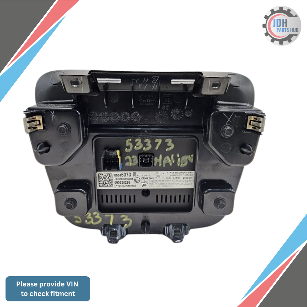 2021–2024 Chevrolet Malibu Radio Dash Display Screen ID 84712142 OEM — view 2