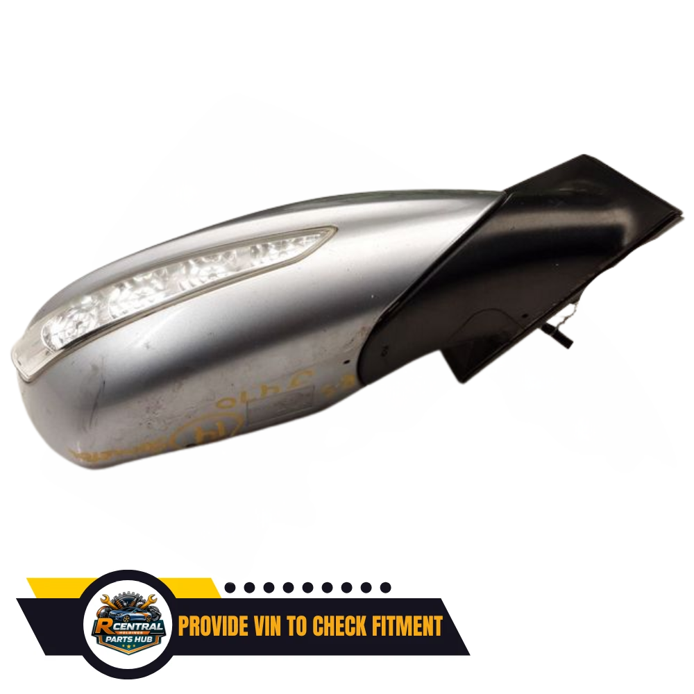 2011–2015 Hyundai Sonata Right Passenger Side View Door Mirror Silver OEM — view 3