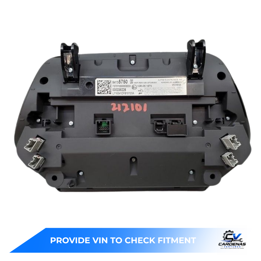2017 Chevrolet Camaro Dash Mounted Radio Display and Control Panel — view 2