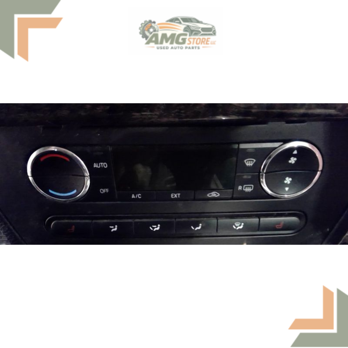 2006–2009 Ford Fusion Mercury Milan AC Heater Temperature Climate Control 07 08 — view 2