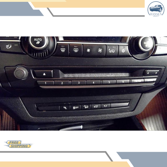 2011–2013 BMW X5 AM FM CD Satellite Radio Player Receiver without Navigation — view 1