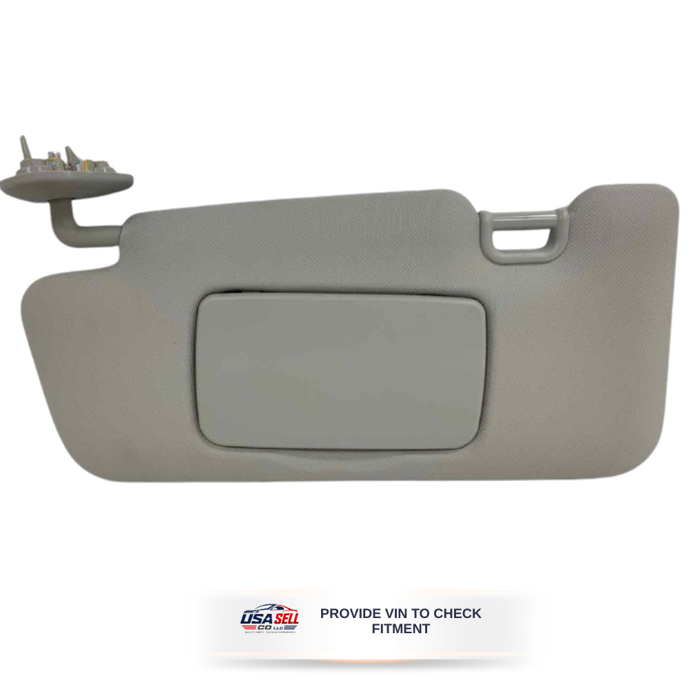 2017–2023 Subaru Impreza LH Driver Sunvisor Sun Visor with Mirror & Extender OEM — view 2