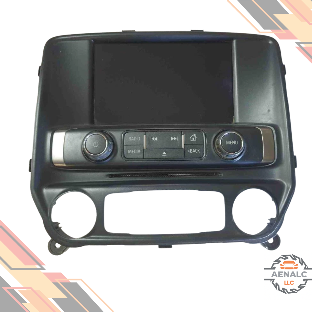 2017–2019 Chevrolet Silverado 1500 Radio Control Panel Display Screen 84203824 — view 1
