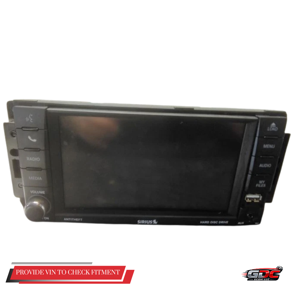 2013–2019 Dodge Caravan AM FM CD Satellite Radio Receiver RBZ OEM — view 1