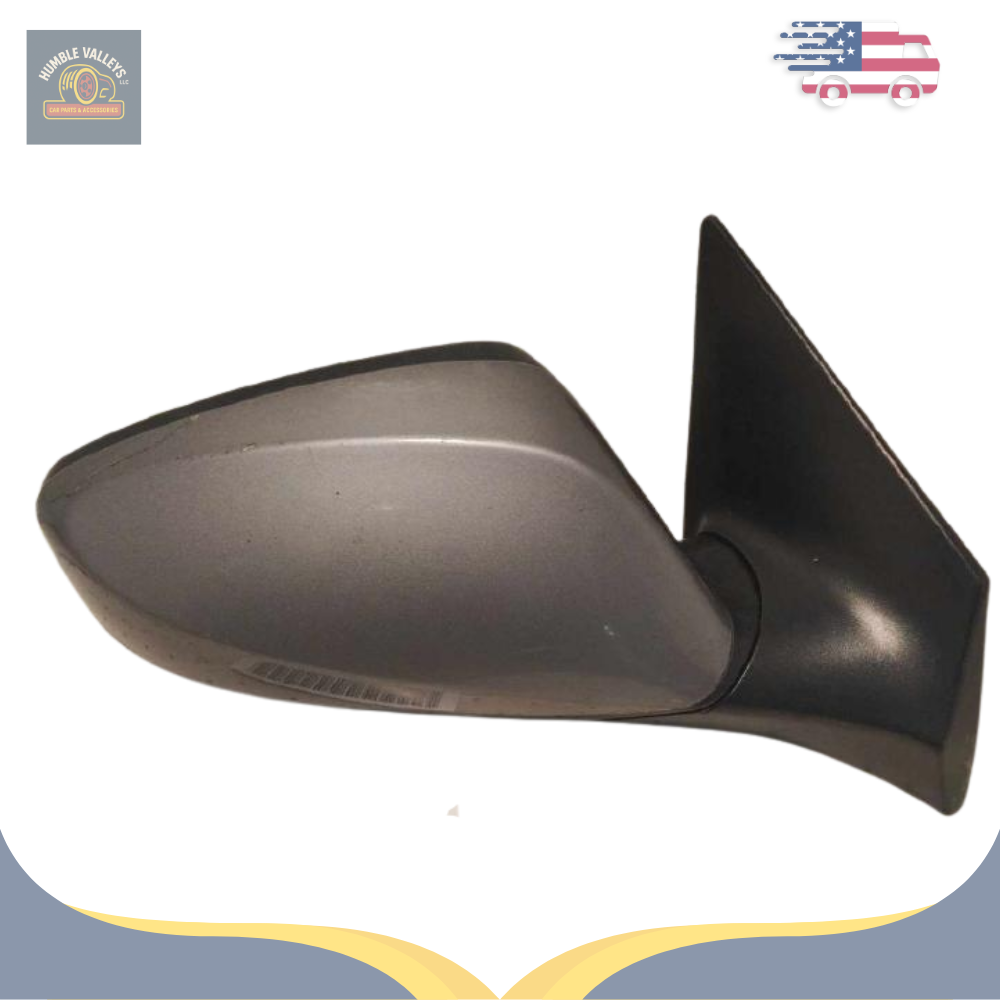 2011–2015 Hyundai Elantra Right Passenger Side View Door Mirror Heated Gray OEM — view 1