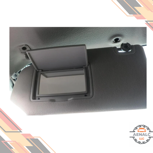 2013–2021 Nissan Frontier Left Driver Side Sun Visor Gray OEM — view 1