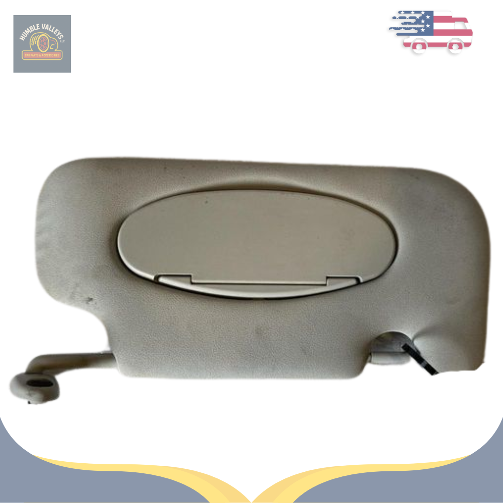2007–2013 Mini Cooper RH Passenger Sunvisor Sun Visor with Mirror & Light OEM — view 2