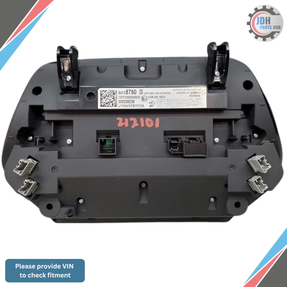 2017 Chevrolet Camaro Dash Mounted Radio Display and Control Panel OEM — view 2