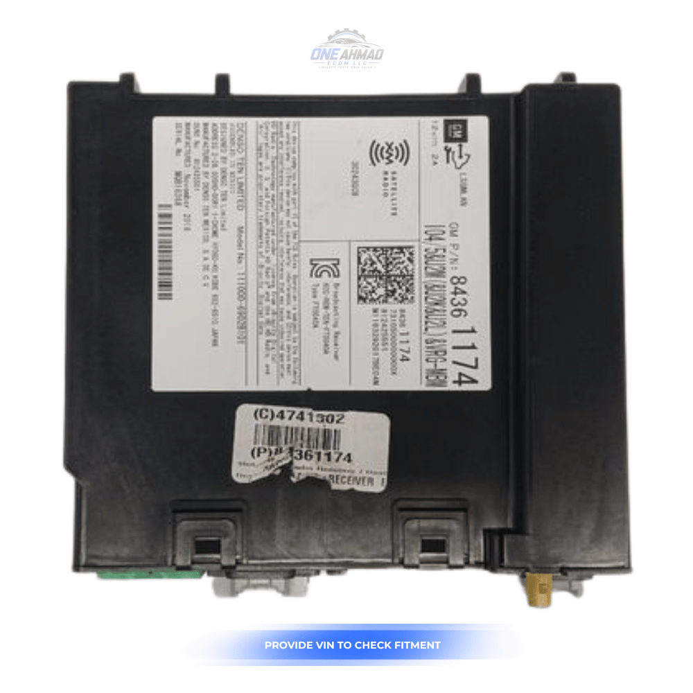 2018–2019 Chevrolet Silverado 1500 Radio Receiver ID 84361174 OEM — view 3