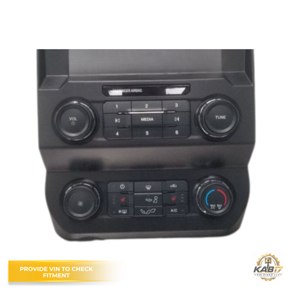 2019–2020 Ford F150 Radio Control Panel AC Heater Controls OEM KL3T-18E243-CD<wbr/>E — view 3