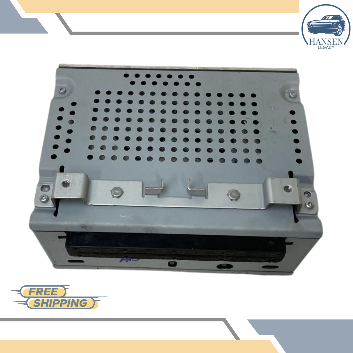 2014–2015 Ford Fiesta AM-FM-CD-MP3, single disc Radio Receiver 14 15 OEM — view 1