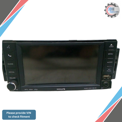 2011–2014 Chrysler 200 AM/FM/DVD Radio CD Player Receiver RBZ OEM — view 1